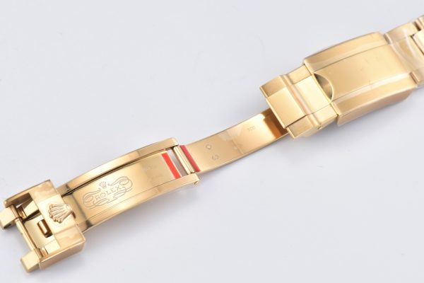 Clean Factory Rolex Daytona Chronograph White Dial Yellow Gold Bezel&Case&Bracelet 7750/4130 Movement