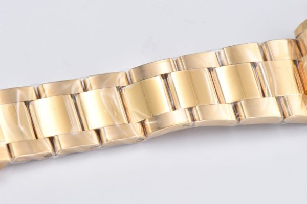 Clean Factory Rolex Daytona Chronograph White Dial Yellow Gold Bezel&Case&Bracelet 7750/4130 Movement