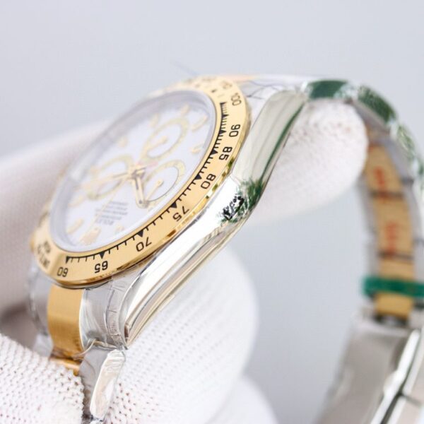 Clean Factory Rolex Daytona Chronograph Yellow Gold Dial Yellow Gold Bezel 904L Steel&Yellow Gold Case&Bracelet 7750/4130 Movement