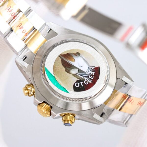 Clean Factory Rolex Daytona Chronograph Yellow Gold Dial Yellow Gold Bezel 904L Steel&Yellow Gold Case&Bracelet 7750/4130 Movement