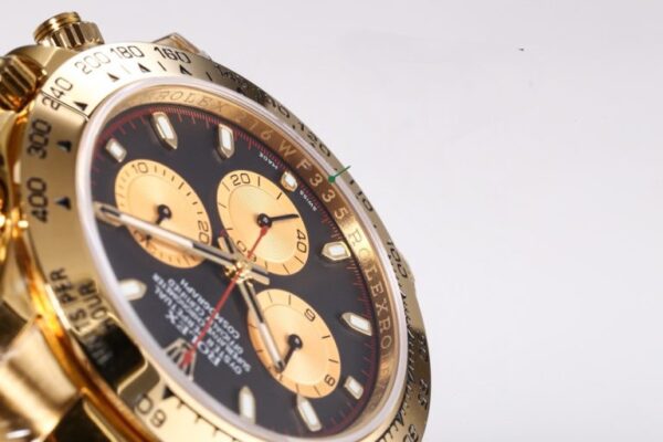 Clean Factory Rolex Daytona Chronograph Yellow Gold Dial Yellow Gold Bezel 904L Steel&Full Yellow Gold Case&Bracelet 7750/4130 Movement