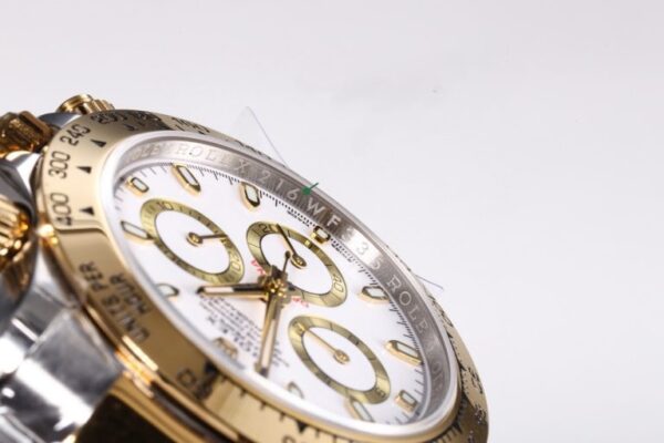 Clean Factory Rolex Daytona Chronograph Yellow Gold Dial Yellow Gold Bezel 904L Steel&Yellow Gold Case&Bracelet 7750/4130 Movement